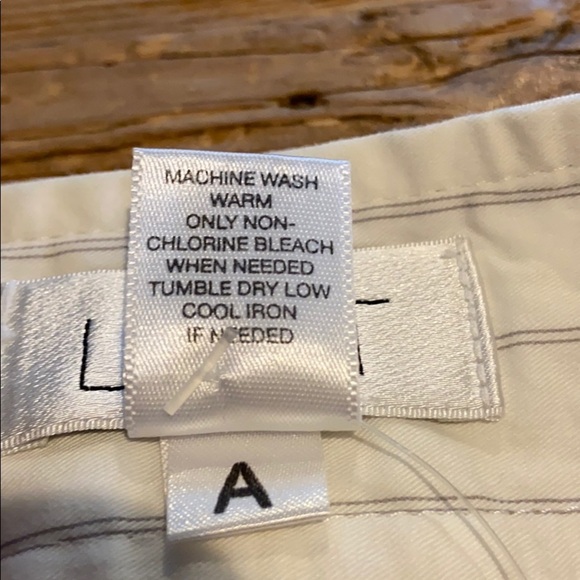 LOFT WHITE PINSTRIPE BLAZER SZ 8 & ANN PANTS 10‎ - Picture 11 of 11